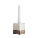 Kerzenhalter Marmor/Holz