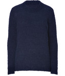 Mohair Pullover in Marine