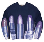 Sweatshirt Lipstick Print