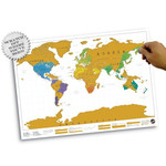 Weltkarte Scratch Map