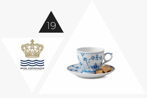 Royal Copenhagen Geschenk-Set mit Espressotassen der Musselmalet Gerippt Serie gewinnen