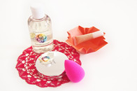 Make-up Schwamm beautyblender in Pink mit Reiniger, Test und Empfehlung, Anwendung, online bestellen 