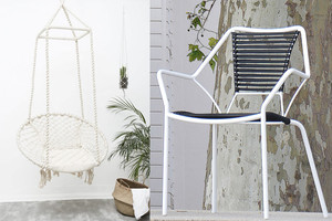 Hängesessel und Gartenstühle, Sonneliegen und Liegestühle für den Garten un Balkon, die neusten Trends online bestellen