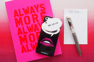 Iphone Case, Schutzhülle von Iphoria mit Oh La La Spiegel, online bestellen 