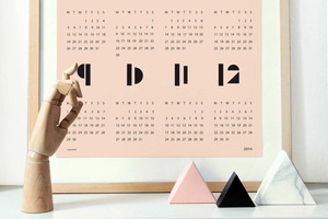 Kalender für 2014 von snug.studio 