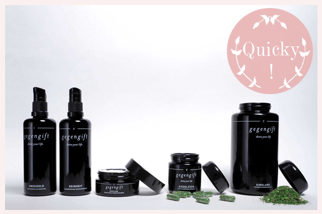 Detox Kosmetik von Gegengift mit Detoxtee und Gesichtspflege, online bestellen